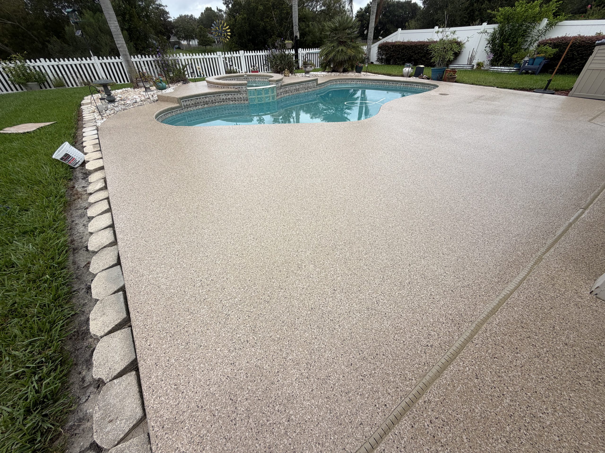 Pool deck resurfacing and coatings Jacksonville Florida